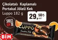 LUPPO ÇİKOLATALI KAPLAMALI PORTAKAL JÖLELİ KEK